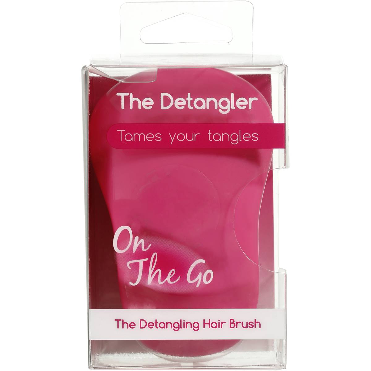 The Detangler Vented Padded Brush On The Go Each Woolworths