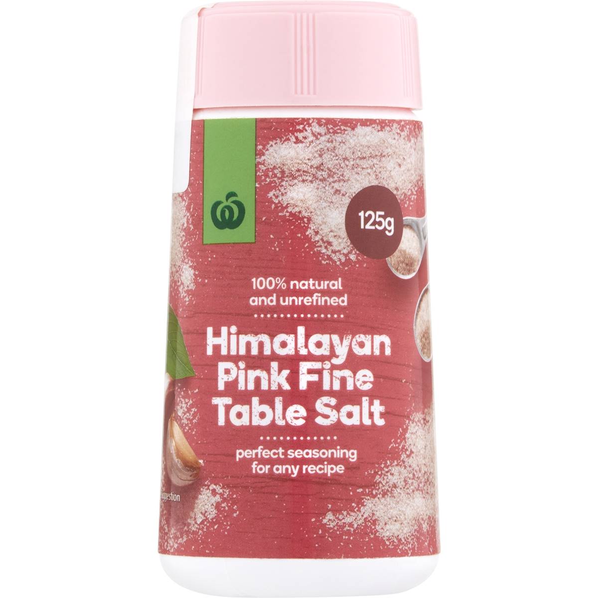 Woolworths Himalayan Pink Salt Fine Cut Shaker 125g Woolworths