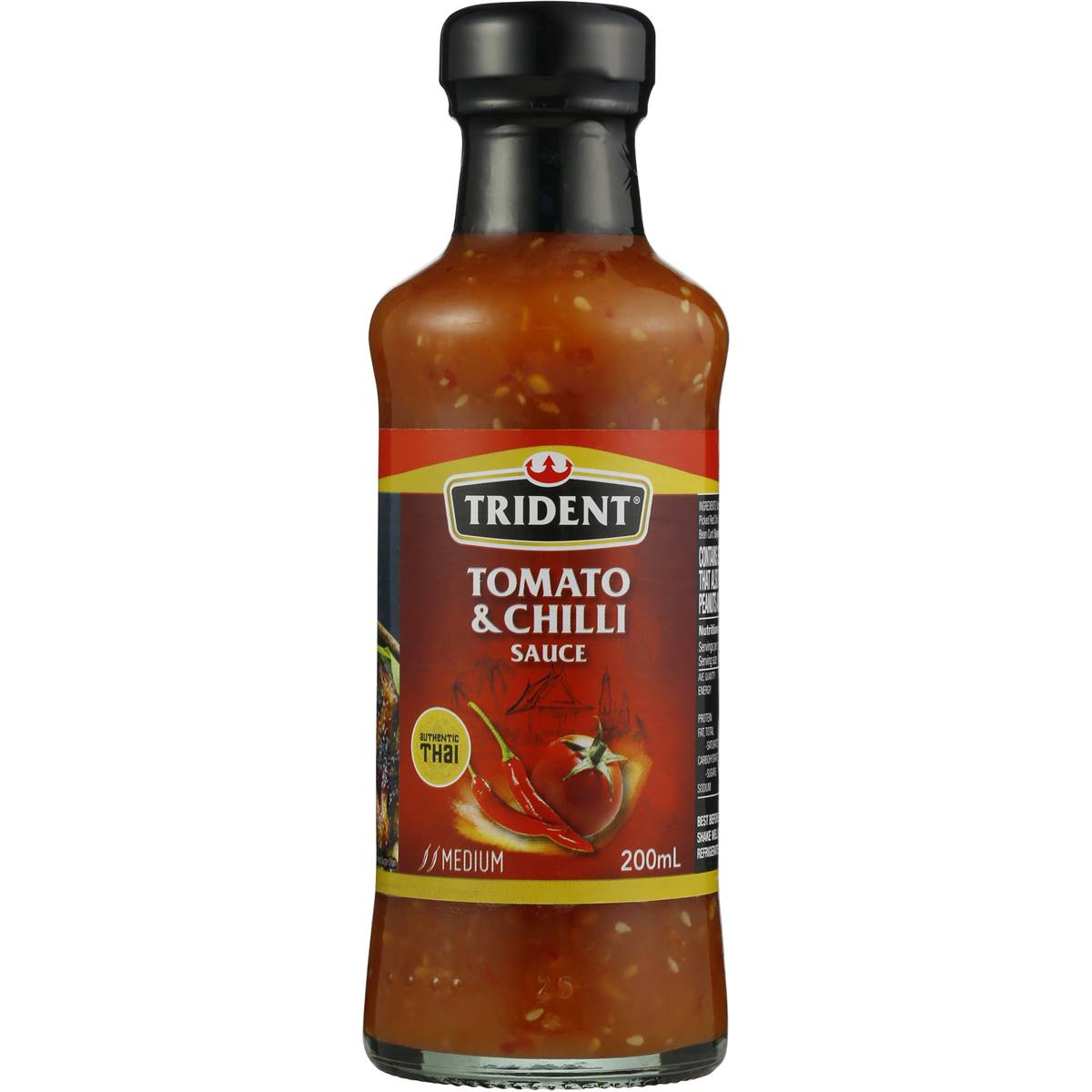 Trident Sriracha & Tomato Chilli Sauce 200ml Woolworths