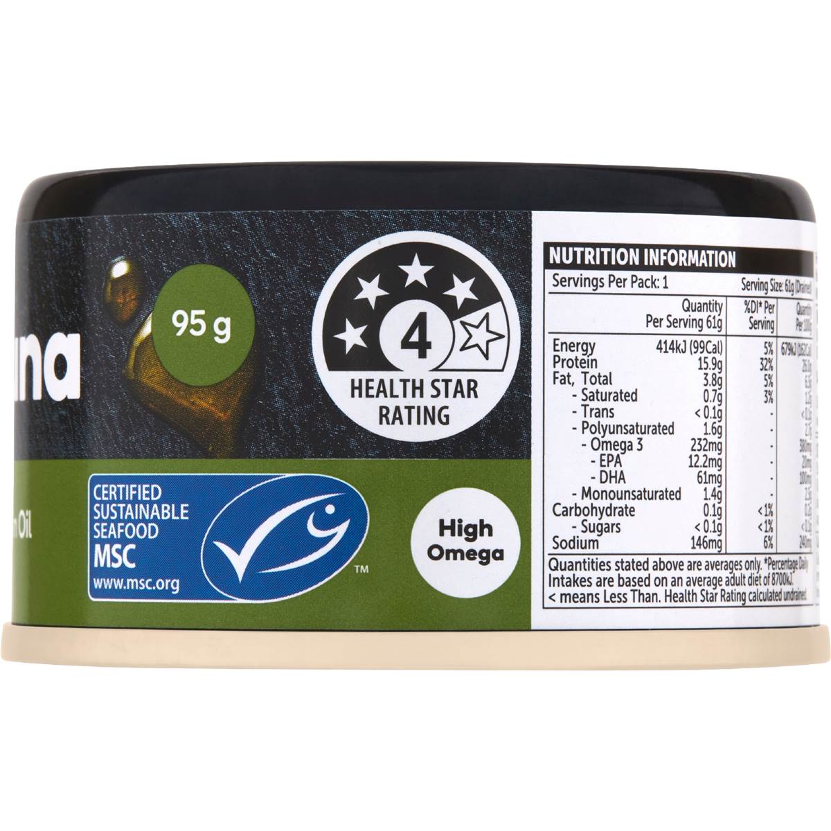 Woolworths Tuna In Oil 95g Woolworths