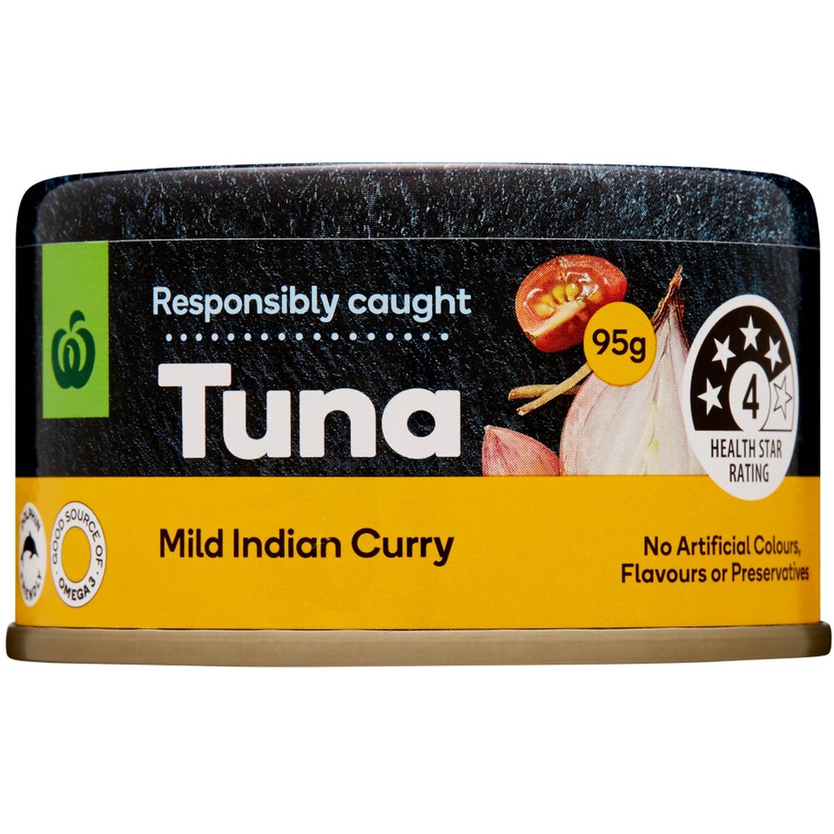 Woolworths Tuna Mild Indian Curry 95g Woolworths