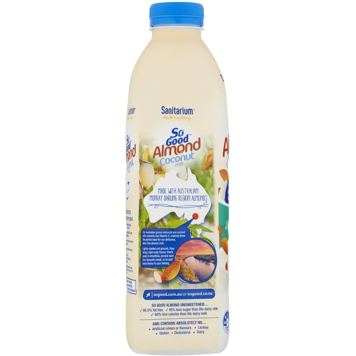Sanitarium So Good Chilled Unsweetened Almond Coconut Milk 1l Woolworths