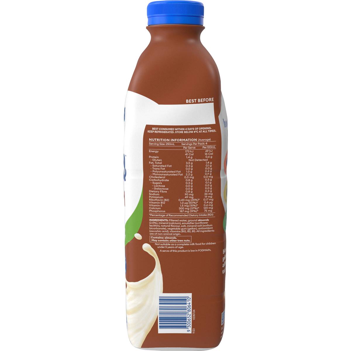 Sanitarium So Good Chilled Unsweetened Almond Milk 1l | Woolworths