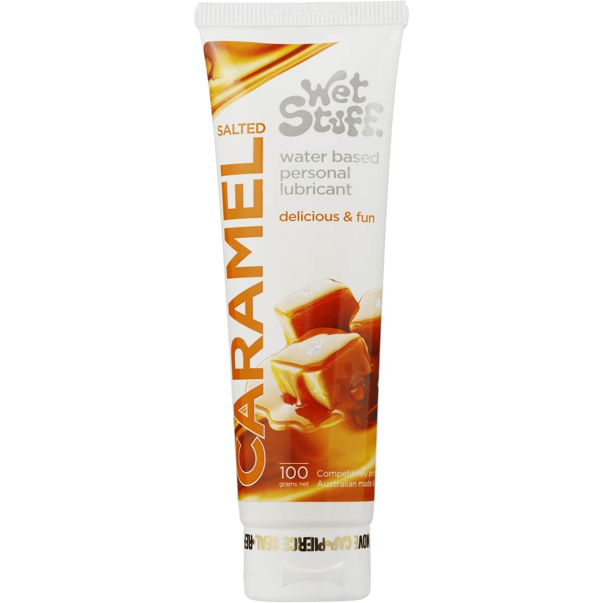 Wet Stuff Personal Lubricant Water Based Salted Caramel 100g Woolworths