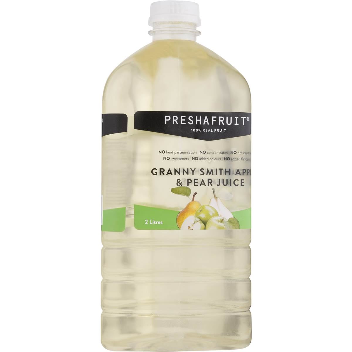Preshafruit Granny Smith Apple & Pear Juice 2l Woolworths