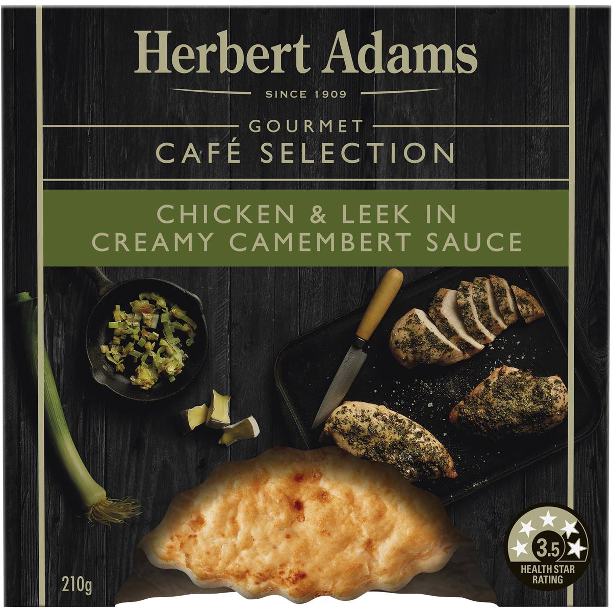 Ha Slow Cooked Pies Chicken Leek & Camembert