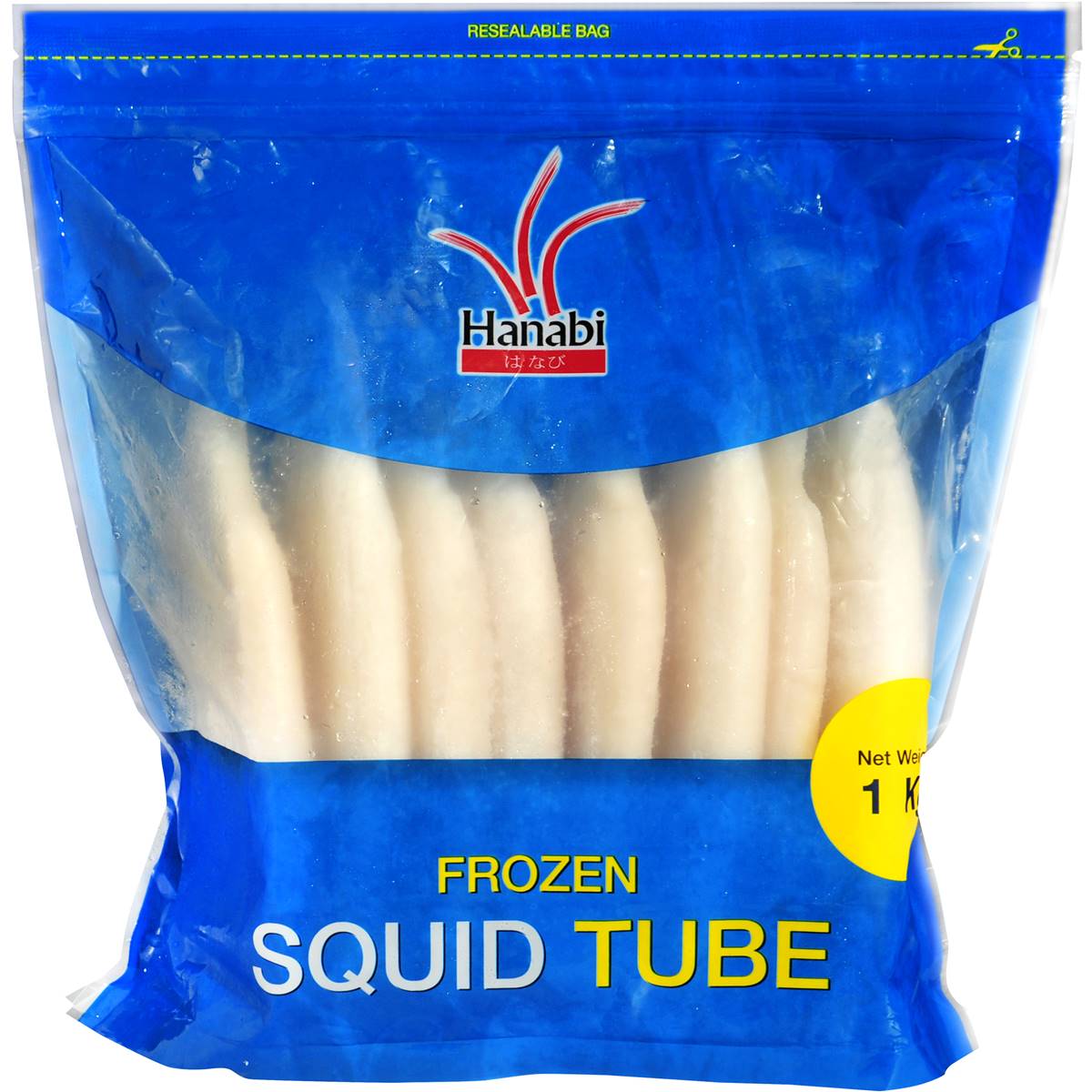 Hanabi Squid Tubes 1kg Woolworths