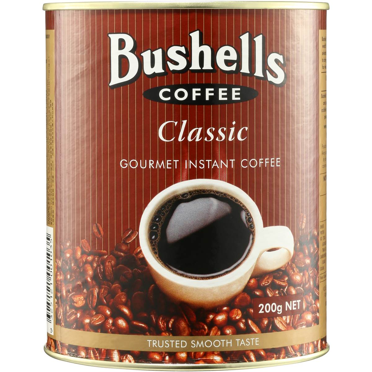 Bushells Powdered Coffee Classic 200g Woolworths