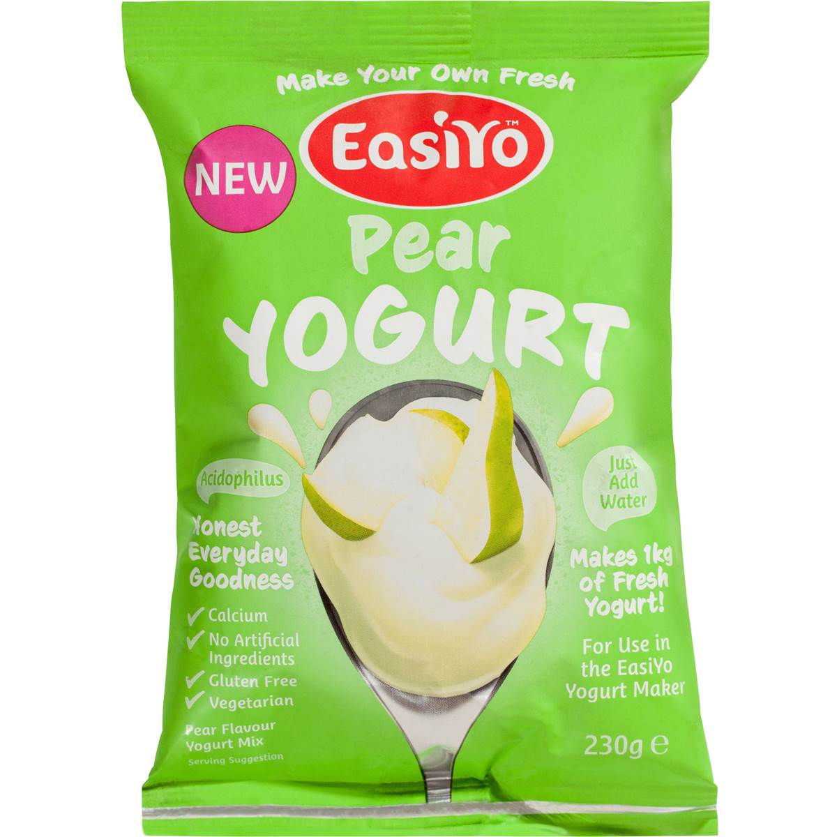 Easiyo Yogurt Base Pear 230g Woolworths