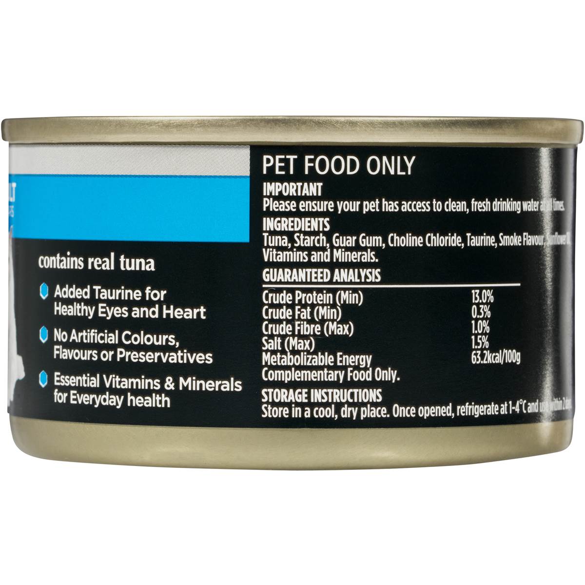 Your Majesty Cat Food Tender Tuna Chunks 85g Woolworths