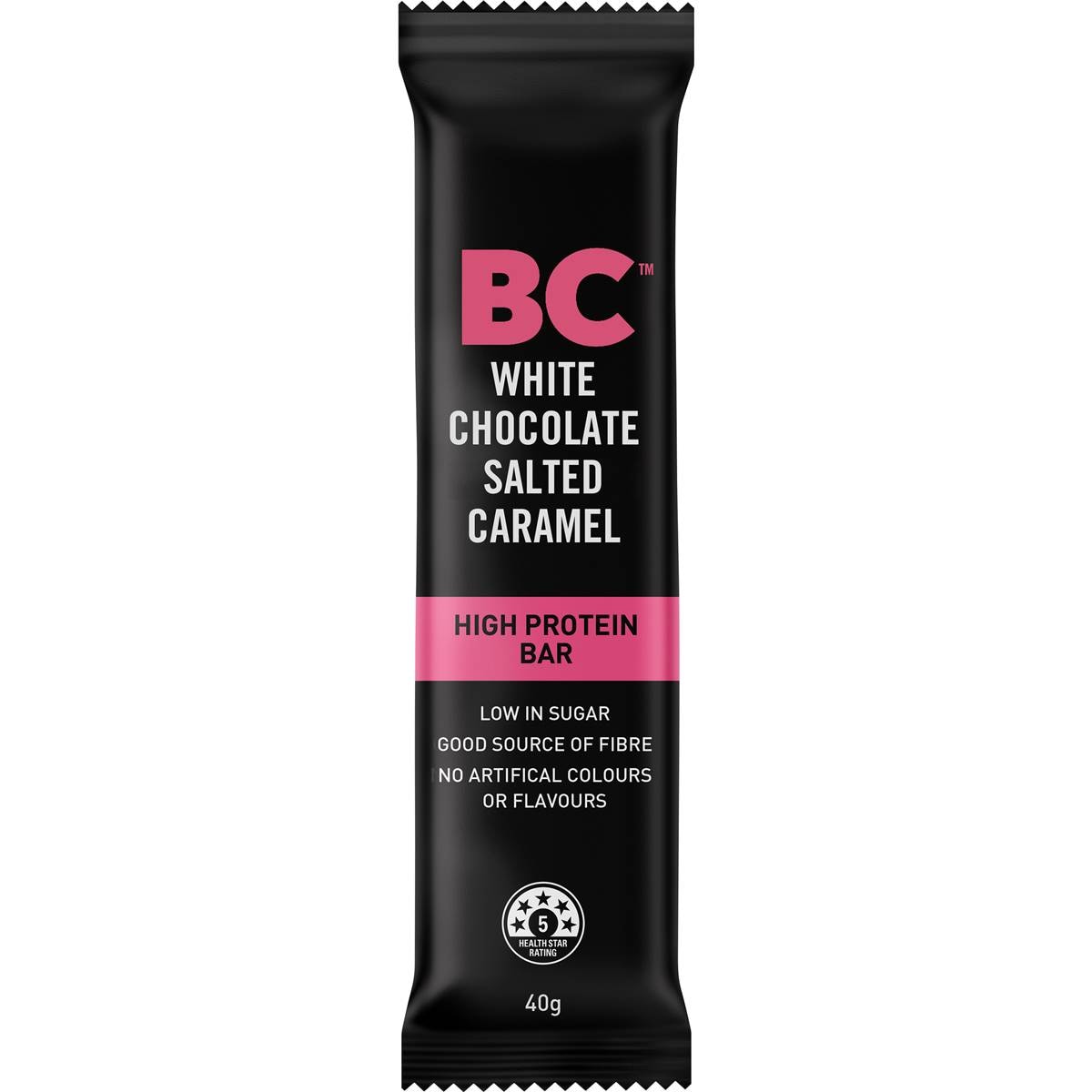 BC Snacks Salted Caramel & Chocolate Crunch High Protein Bar 40g