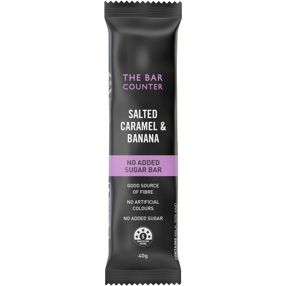 The Bar Counter No Added Sugar Bar Salted Caramel Banana