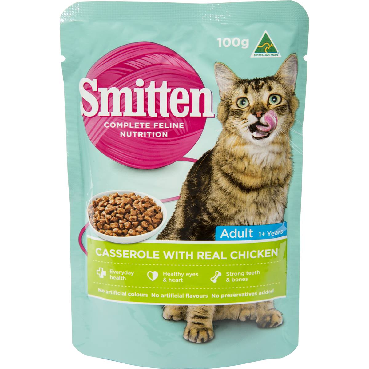 Smitten Cat Food Casserole Chicken 100g Woolworths