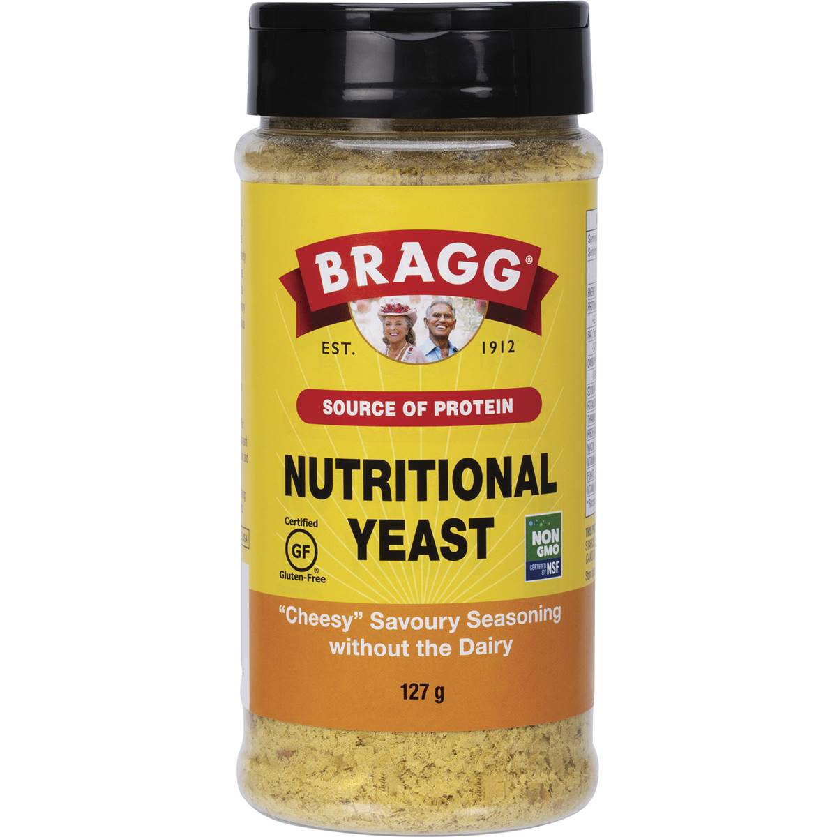 Bragg Nutritional Yeast Cheesy Savoury Seasoning 127g 