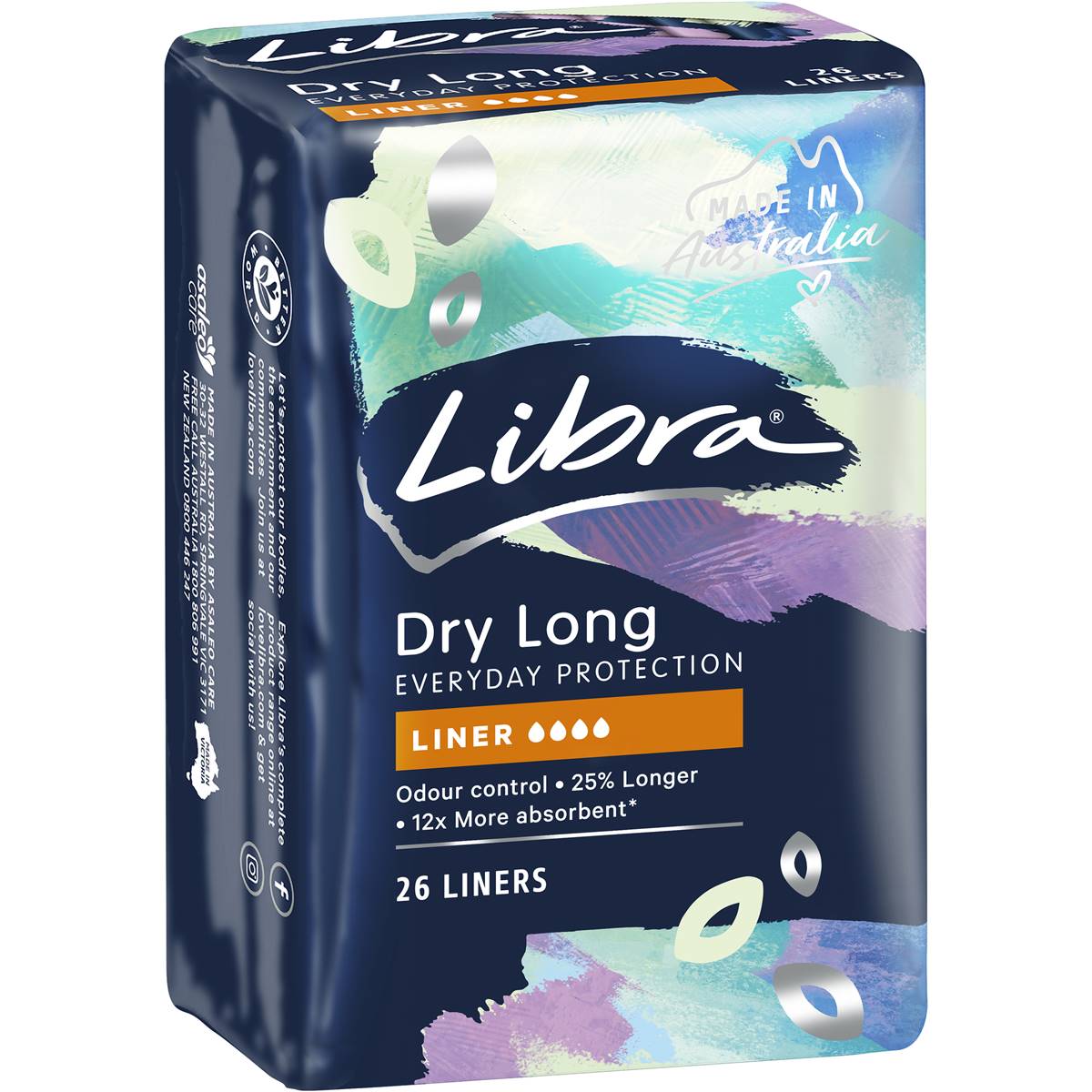Libra Long Liners 26x6 Each Woolworths