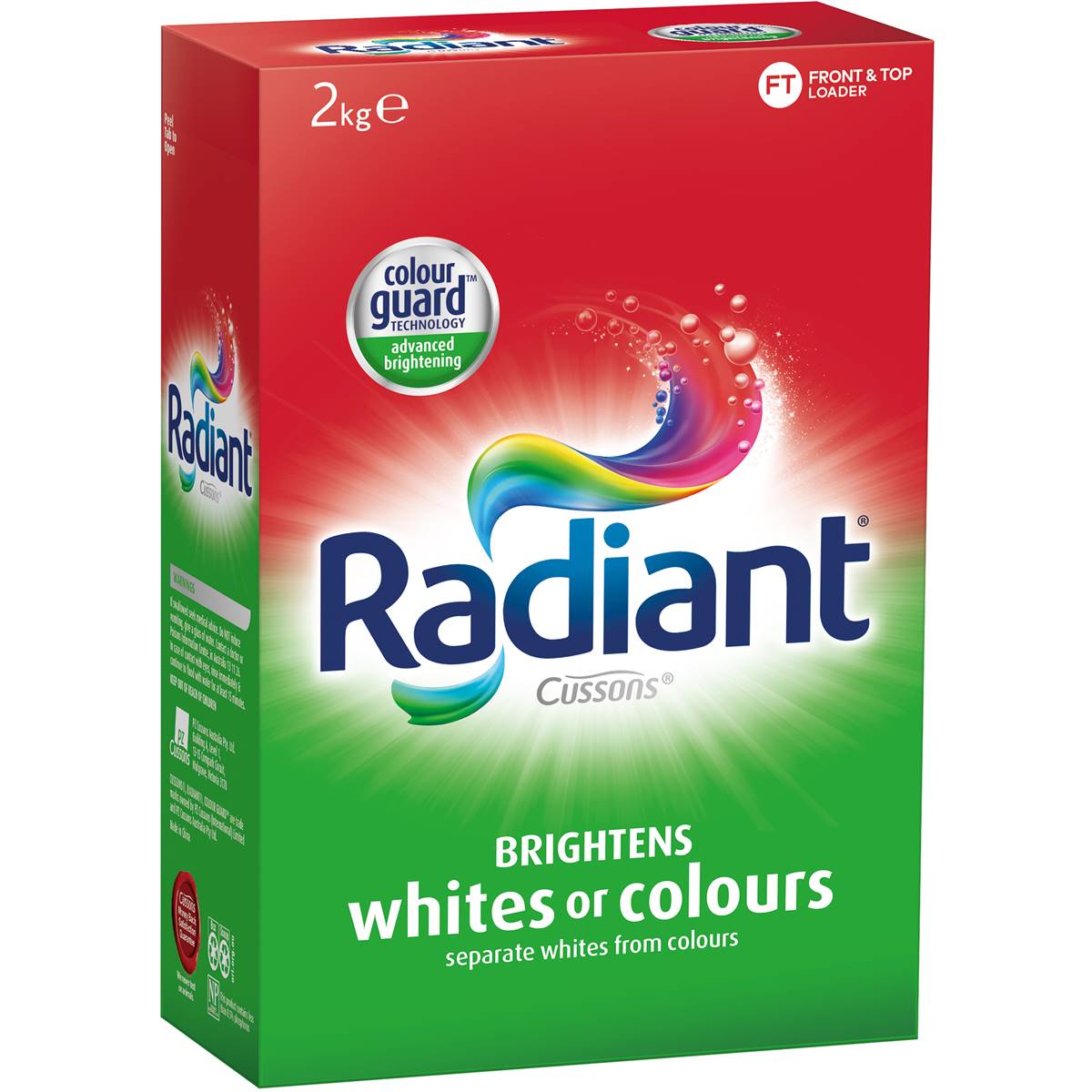 Radiant Colour Care Laundry Powder Front & Top Loader
