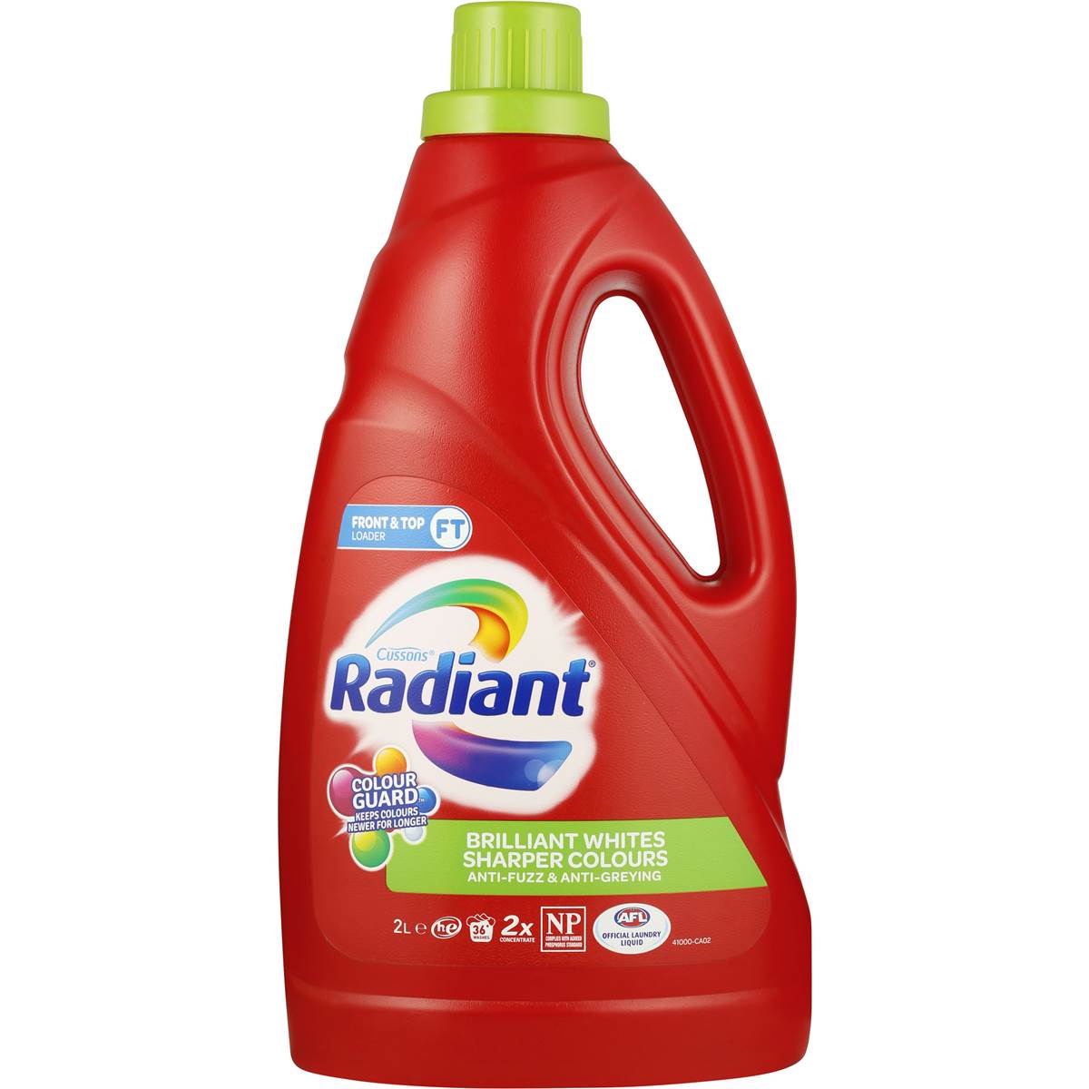 Radiant Colour Care Laundry Liquid Front & Top Loader 2l Woolworths