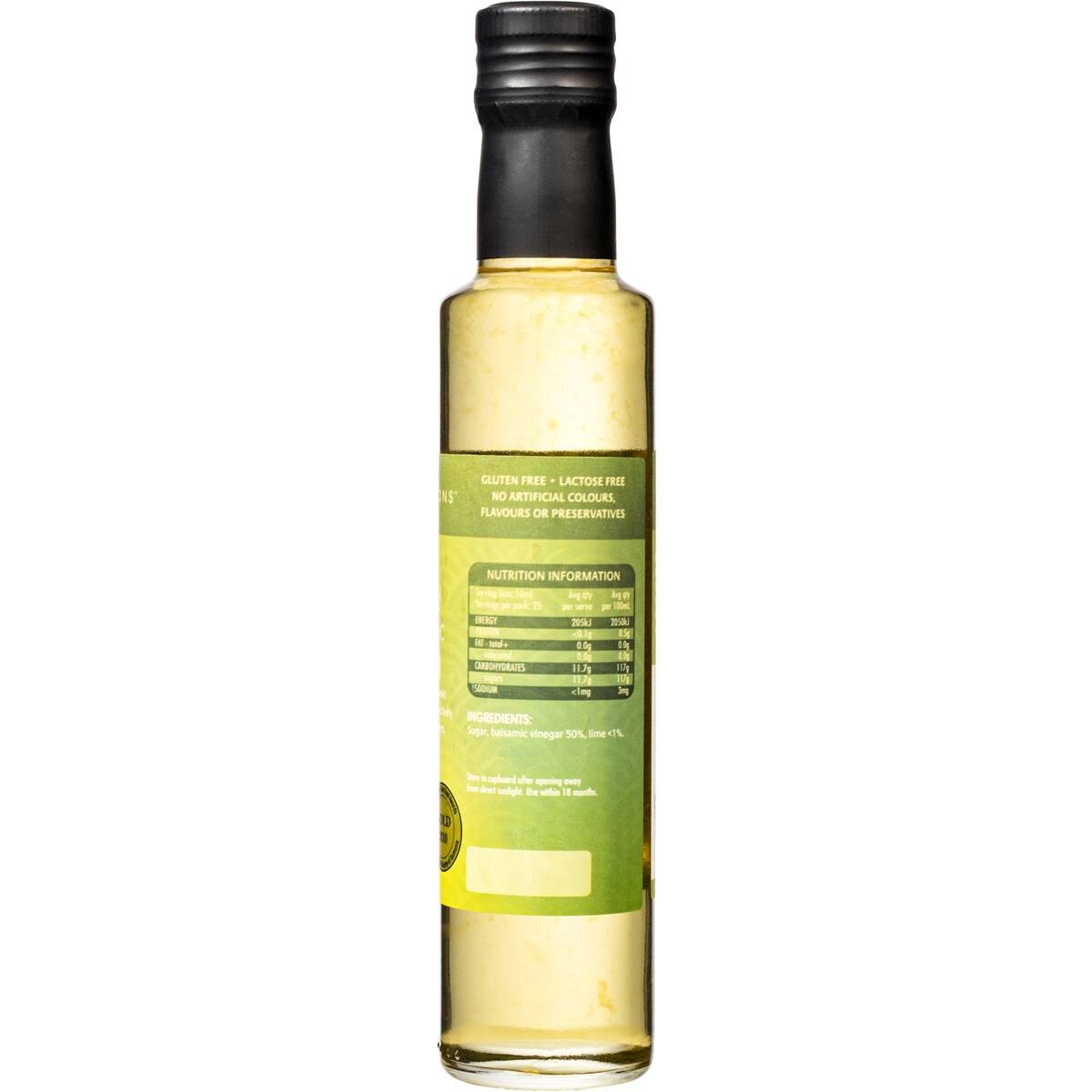 Flavour Fusions Lime & White Caramelised Balsamic Dressing 250ml