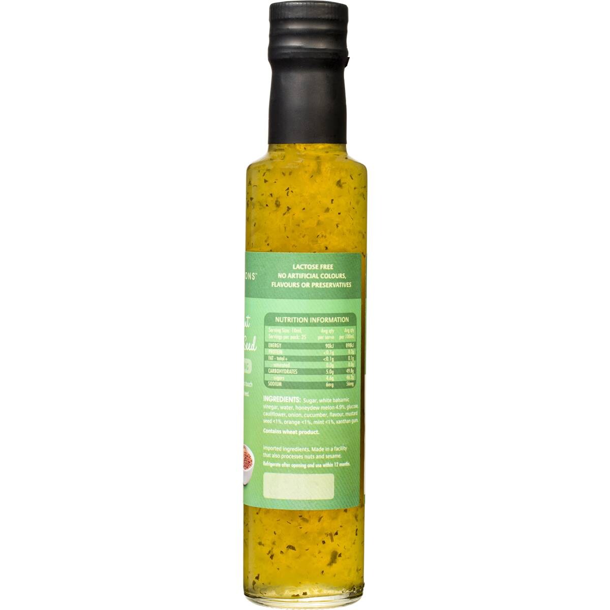 Flavour Fusions Melon Mint & Mustard Seed Dressing 250ml Woolworths