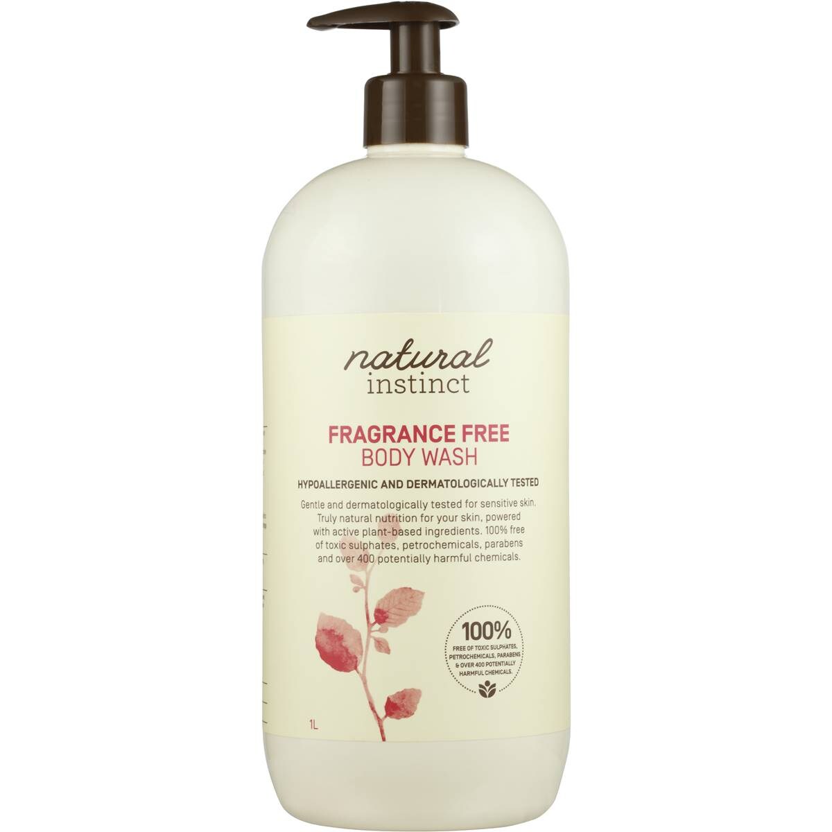 Natural Instinct Body Wash Fragrance Free 1l Woolworths