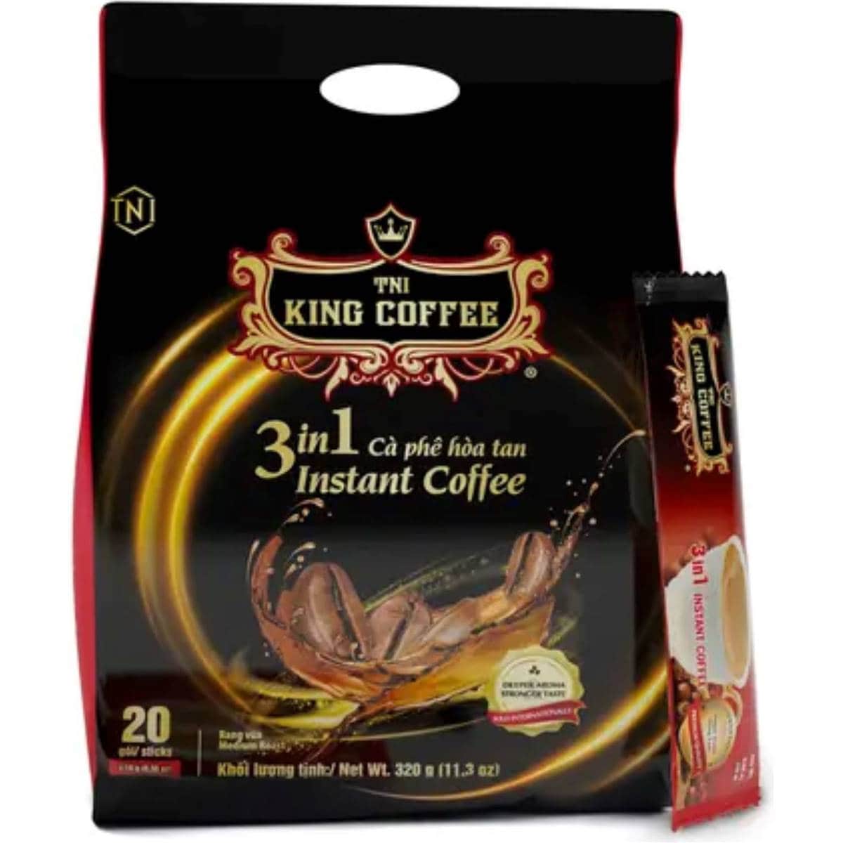 King Coffee 3in1 Instant Coffee 20 Pack Woolworths