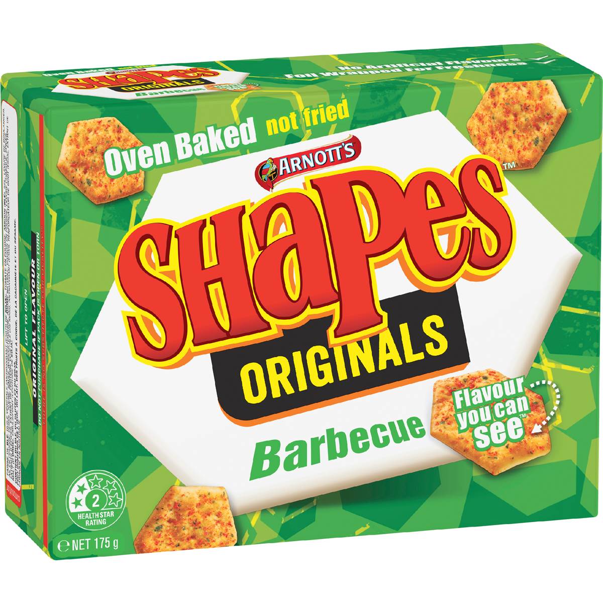 Arnott's Shapes Barbecue Cracker Biscuits