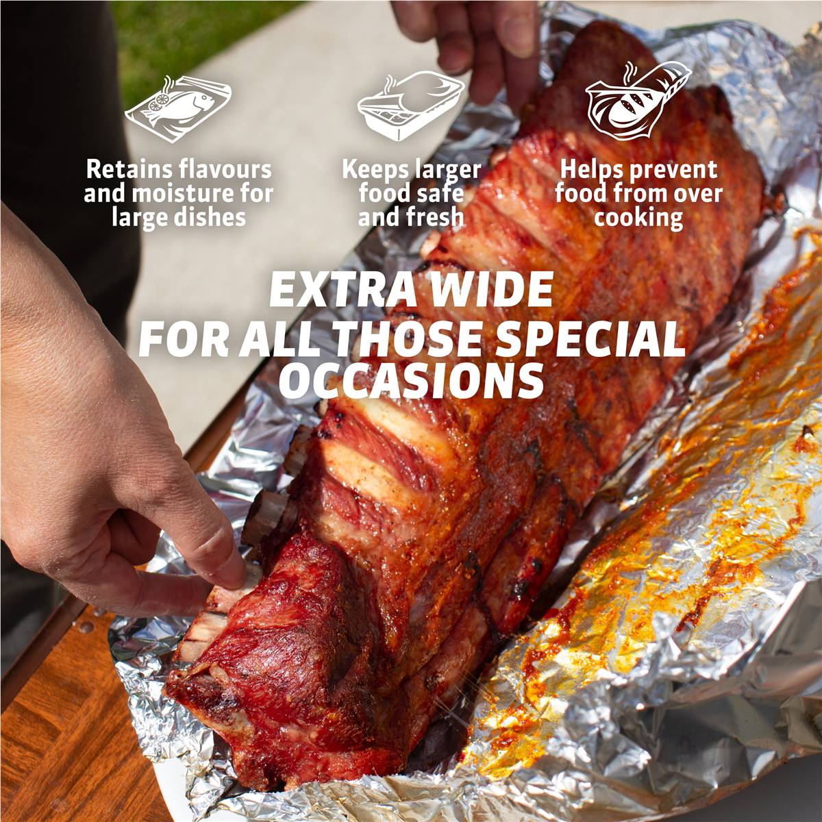 Multix Aluminium Foil Extra Wide 10m | Woolworths
