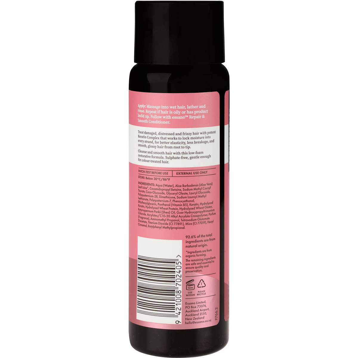 Essano Shampoo Soothing Keratin Complex 300ml Woolworths