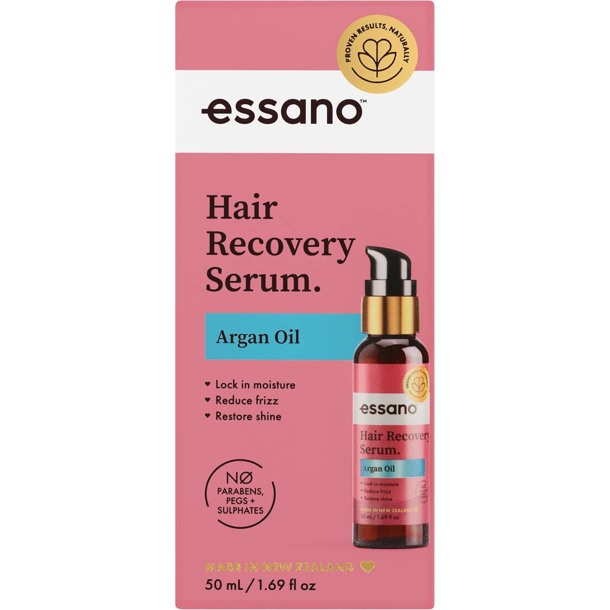 Essano Argan Oil Hair Recovery Serum 50ml Woolworths