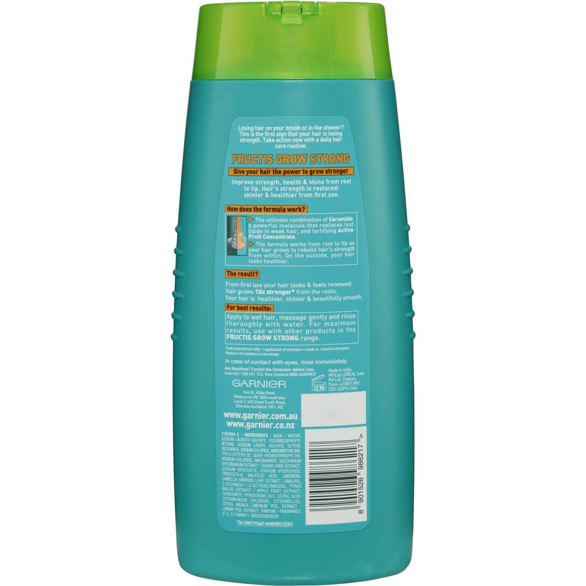 Garnier Fructis Shampoo Grow Strong 700ml Woolworths