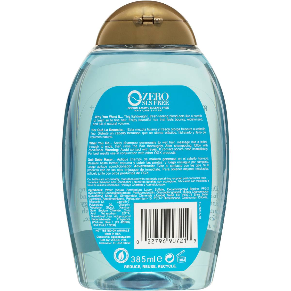 orx shampoo