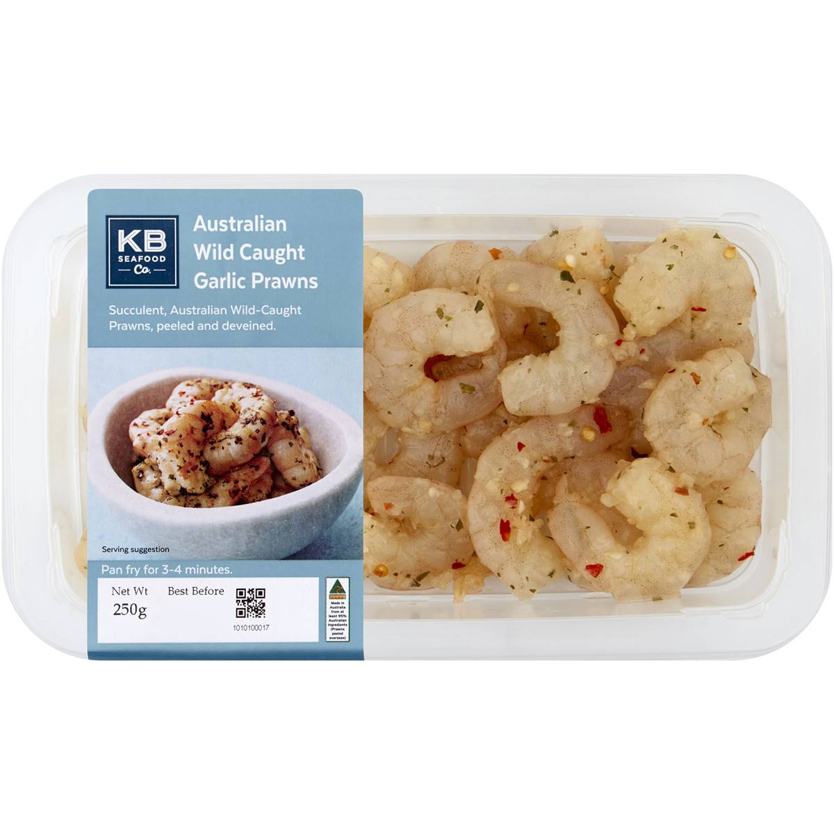 Kailis Bros Australian Garlic Prawn Meat 250g Woolworths