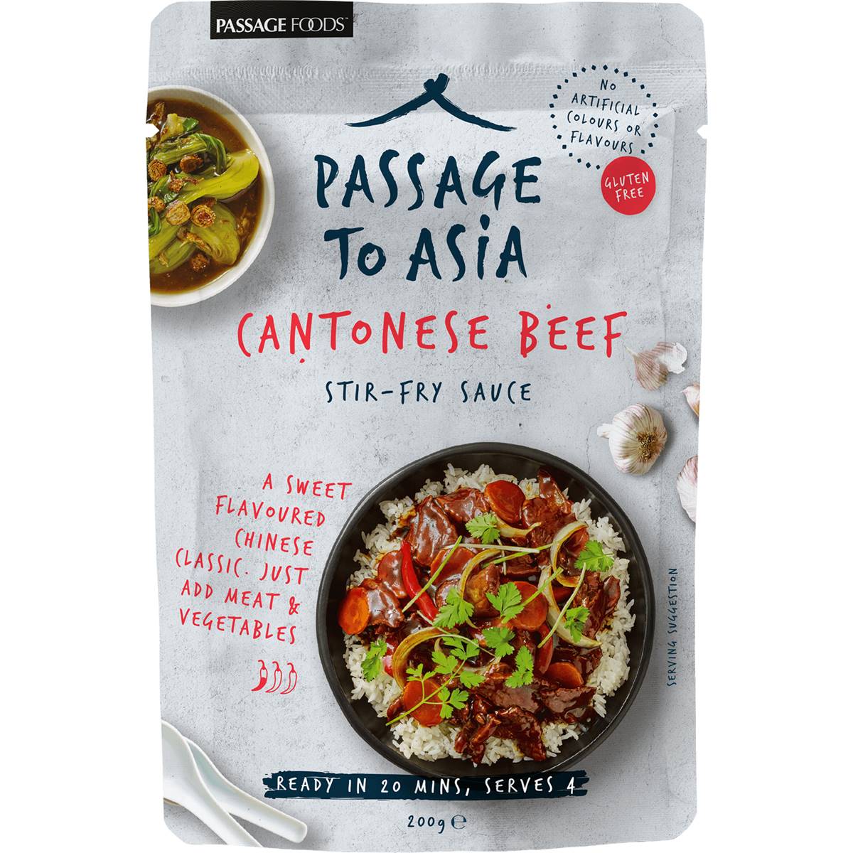 Passage To Asia Cantonese Beef Stir-fry Sauce 200ml | Woolworths