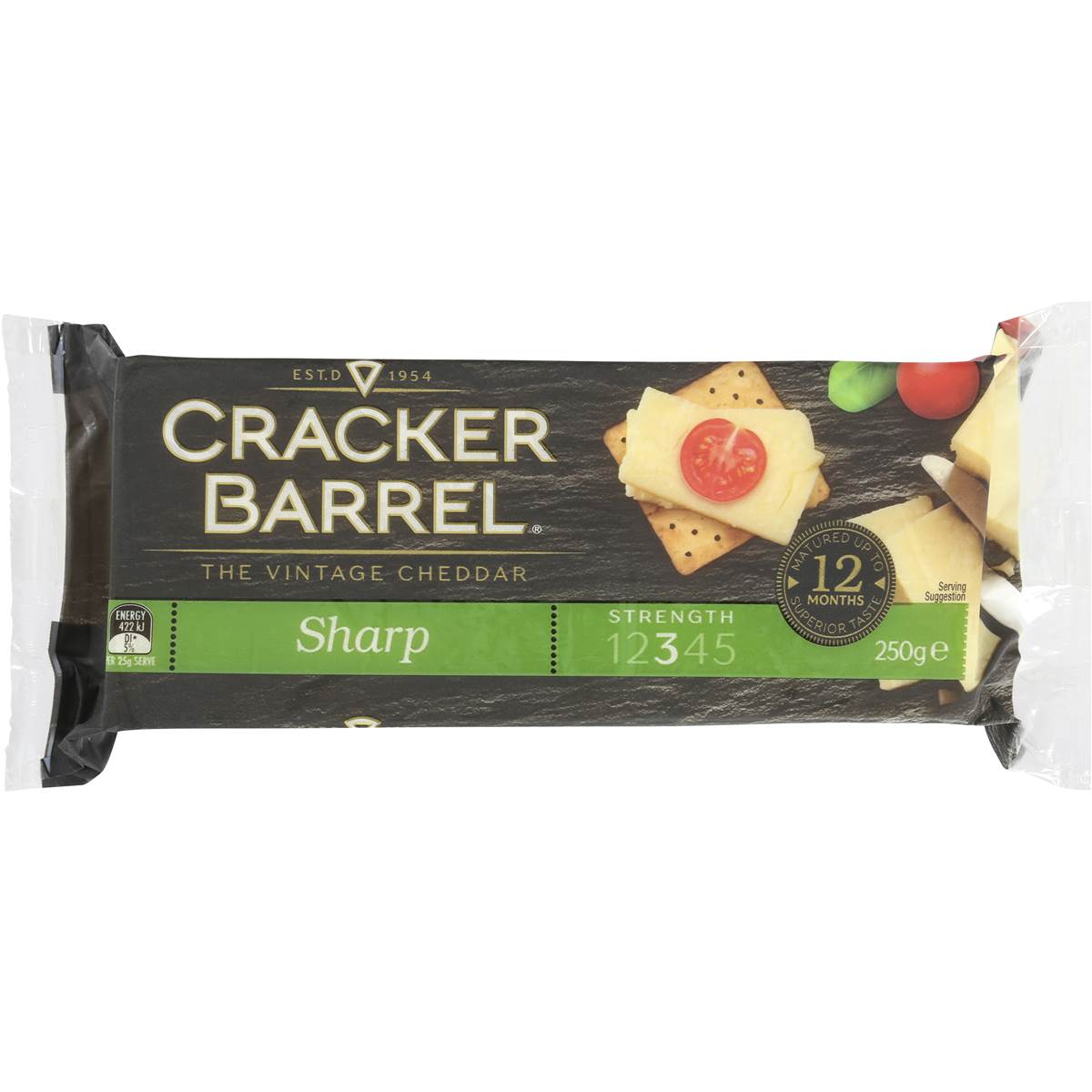 Cracker Barrel Sharp Cheese 250g Woolworths