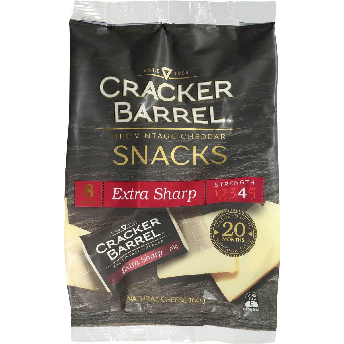 Cracker Barrel Cheese Snacks 160g Woolworths