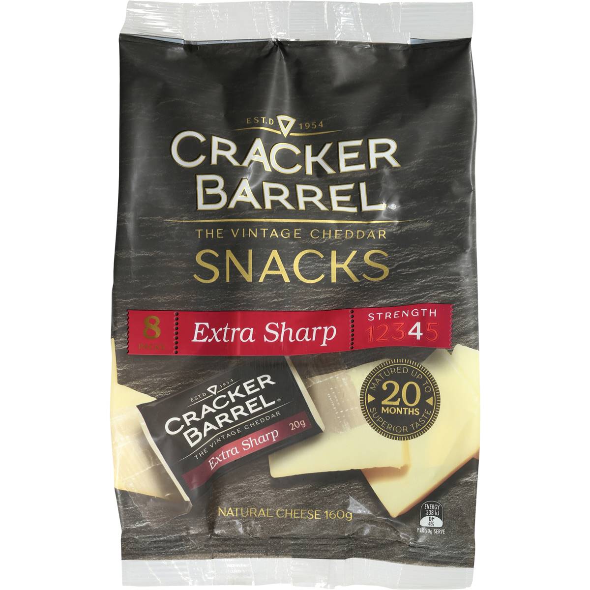 Cracker Barrel Cheese Snacks 160g Woolworths