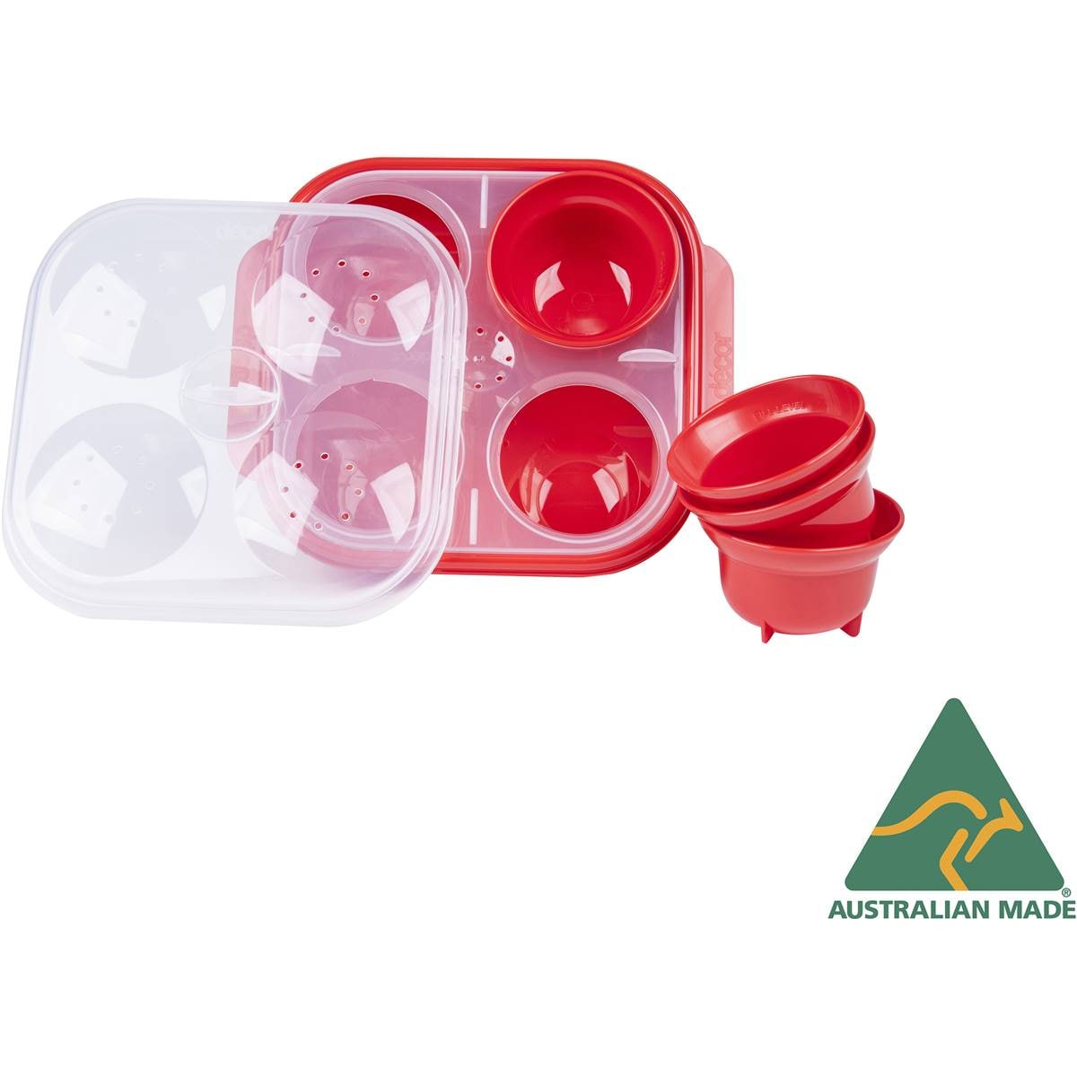 Decor Microsafe Easy Steam Egg Poacher Each Woolworths