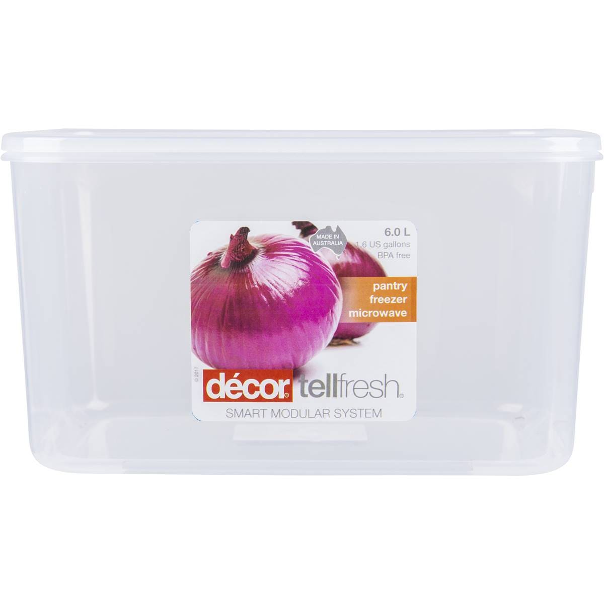 Decor Tellfresh Container Oblong 6l Each Woolworths