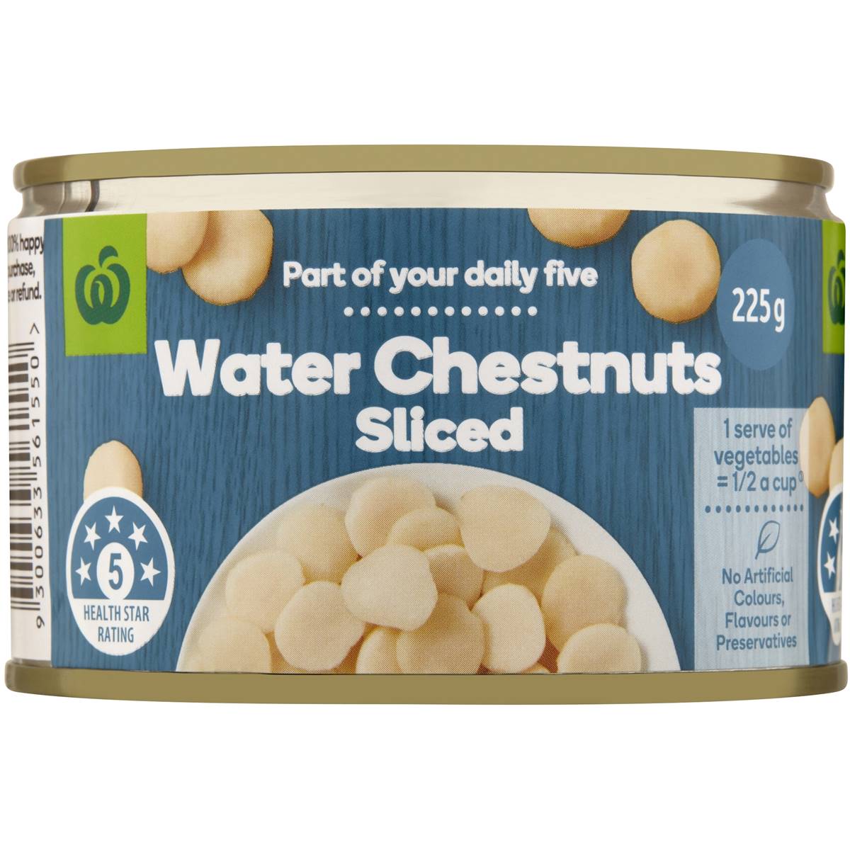 Woolworths Water Chestnuts Sliced 225g Woolworths