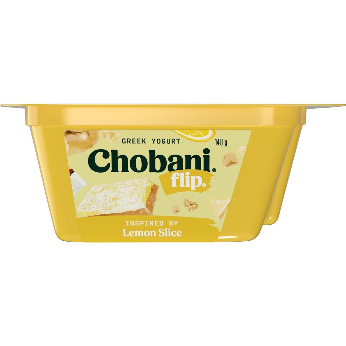Chobani Flip Lemon Slice Greek Yogurt 140g Woolworths