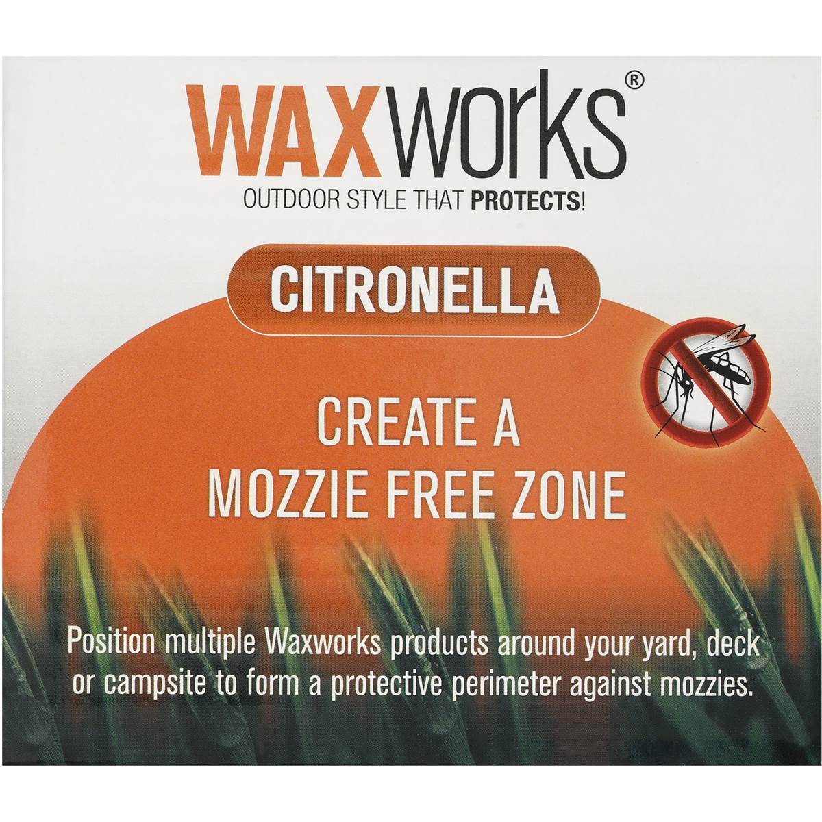 Waxworks Citronella Candle Terracotta Dish 10cm 2pk Woolworths