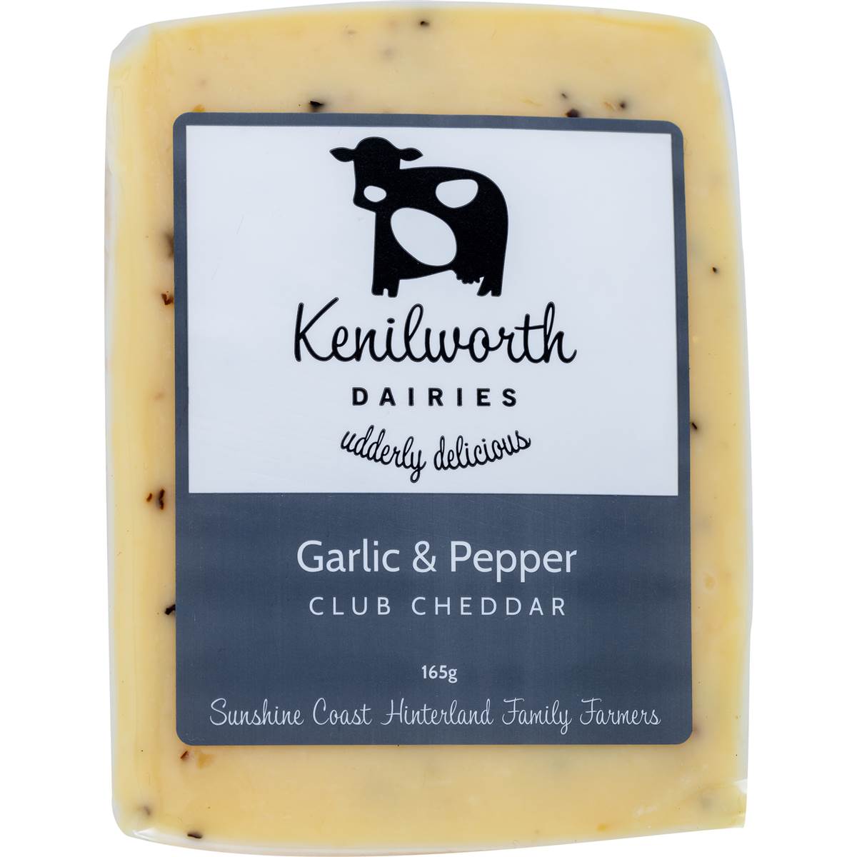 Kenilworth Country Food Roast Garlic & Cracked Pepper Cheese