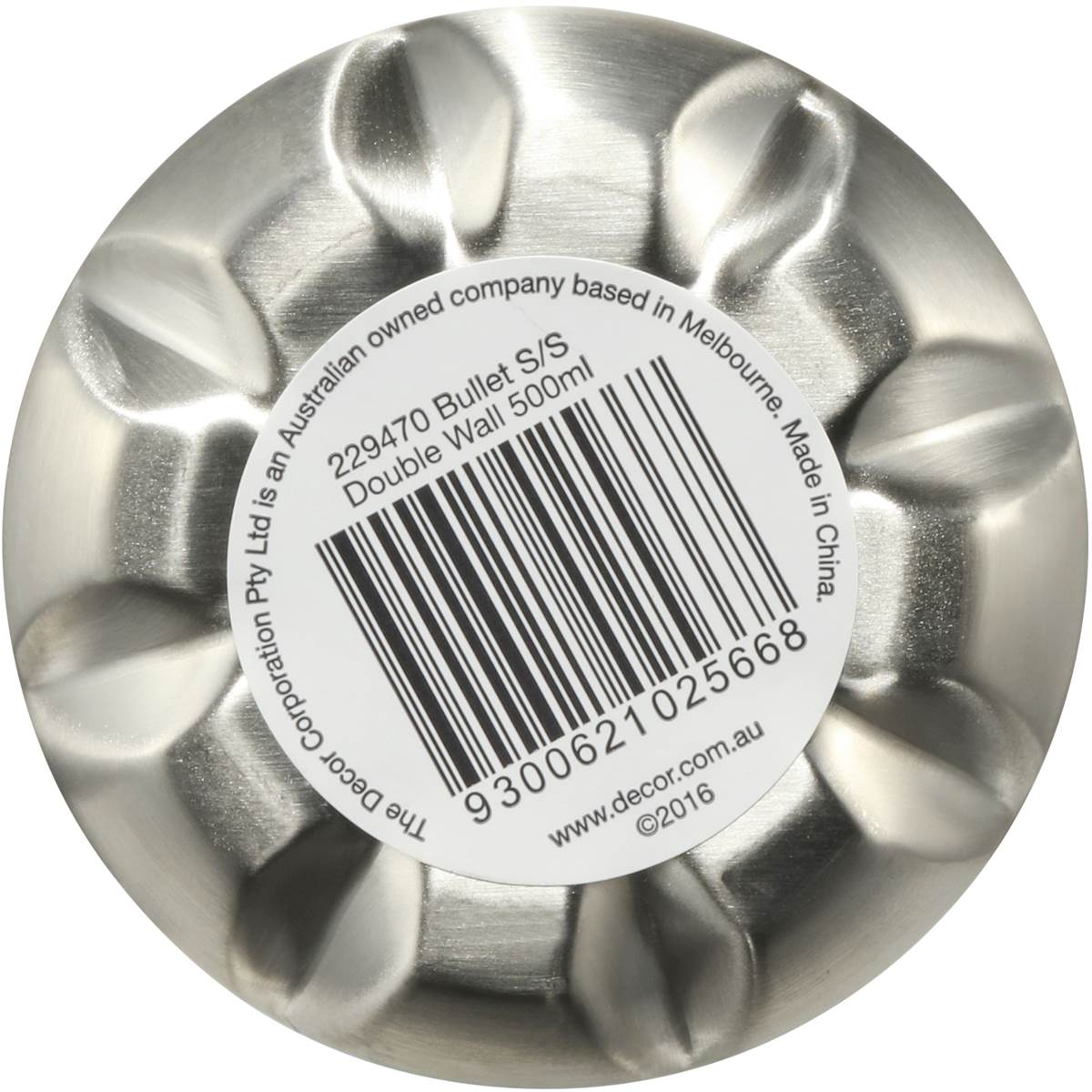 Decor Double Wall Insulated Bullet Bottle 500ml each Woolworths