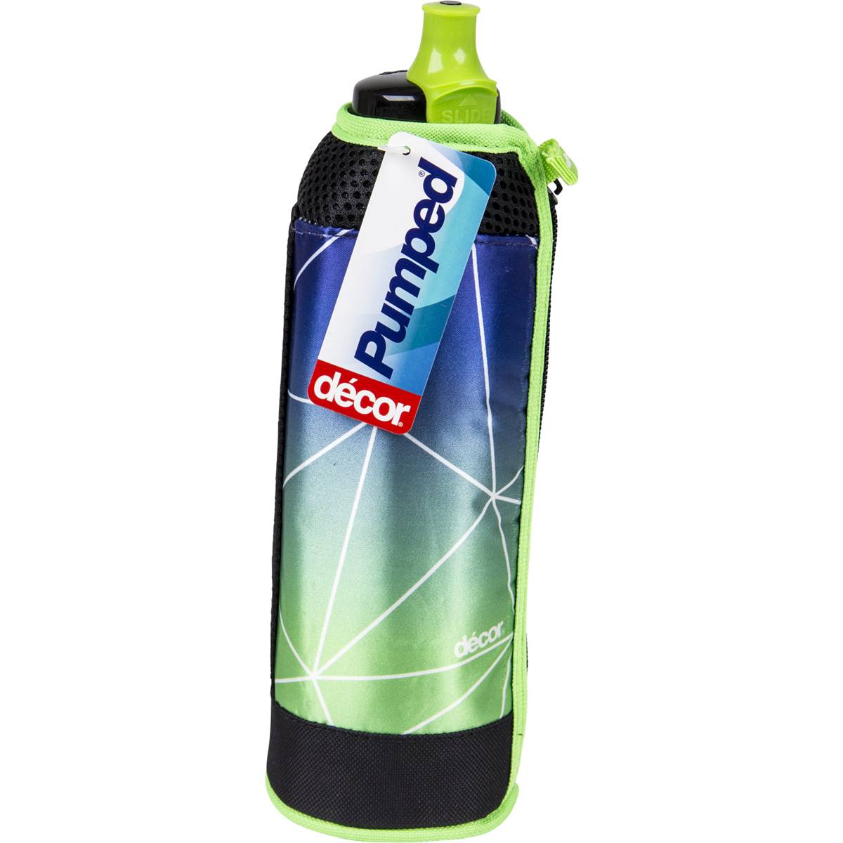 Decor Pumped Graphic Insulated Slider Sport Bottle 750ml Each Woolworths