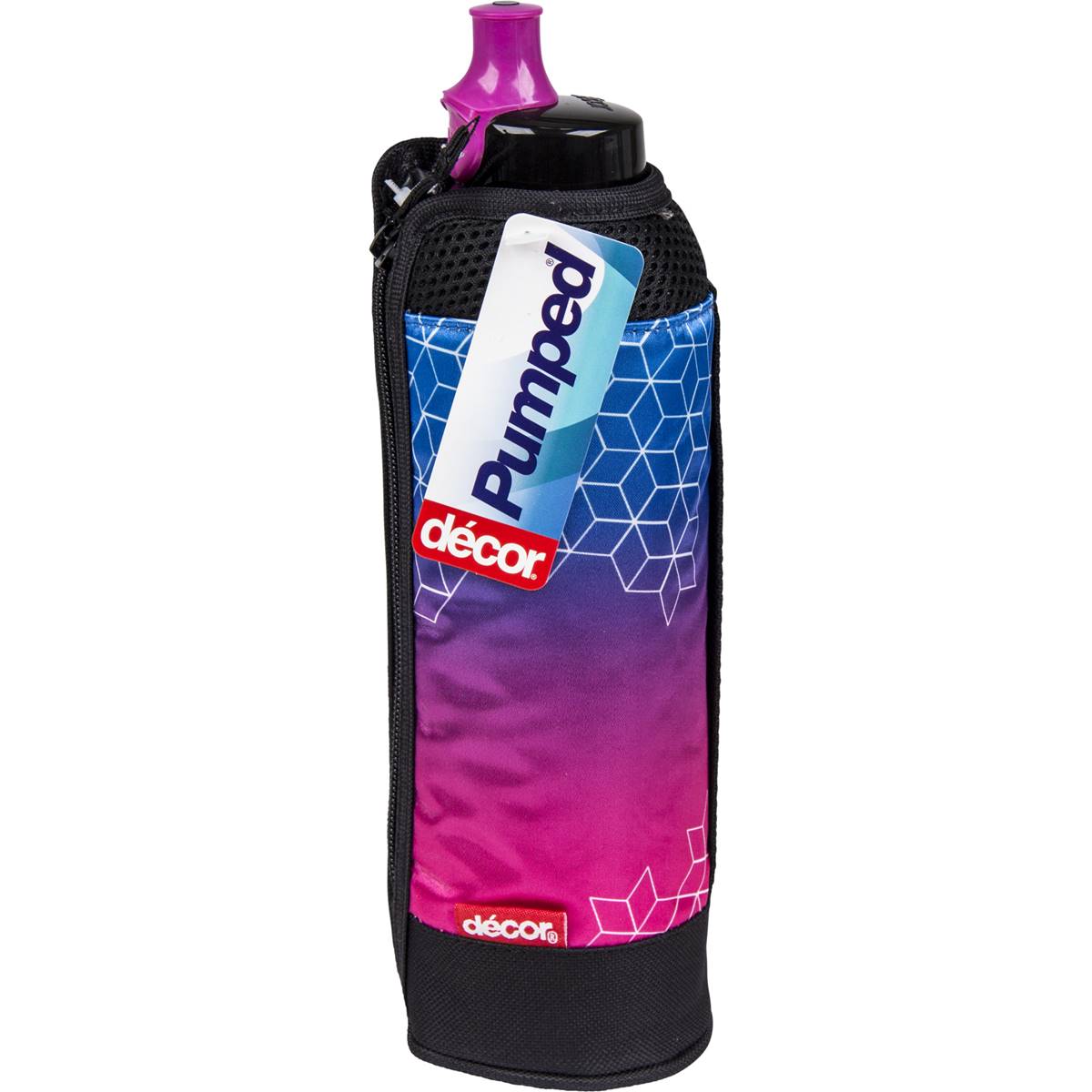 Decor Pumped Graphic Insulated Slider Sport Bottle 750ml Each Woolworths