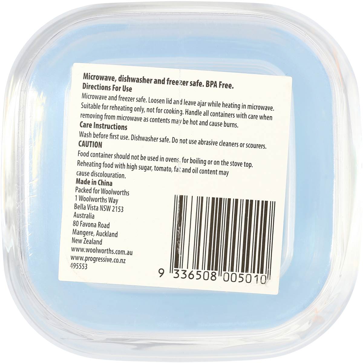 Woolworths Reusable Food Storage Container 200ml 6 Pack Woolworths