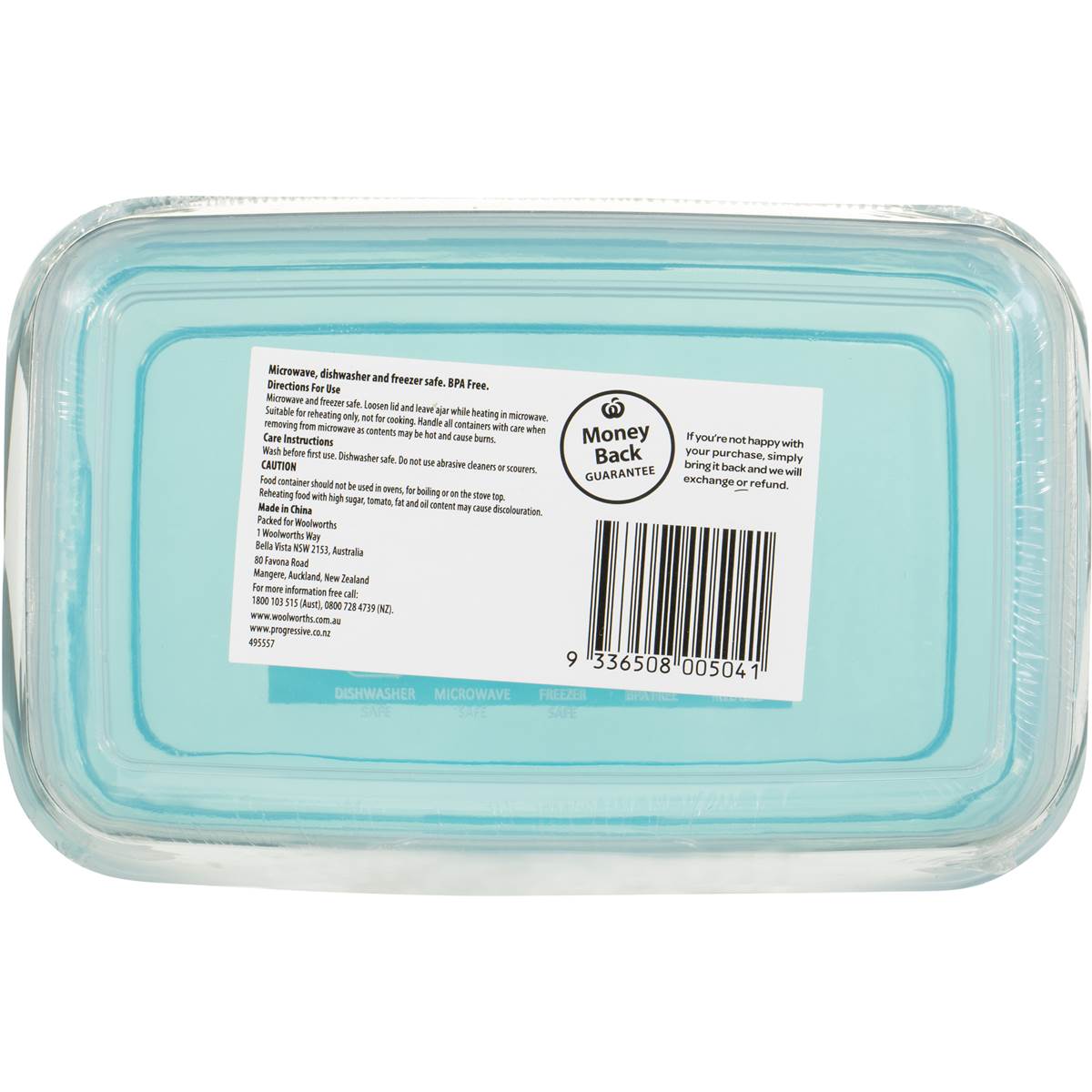 Woolworths Reusable Food Storage Container 1.5l 2 Pack Woolworths