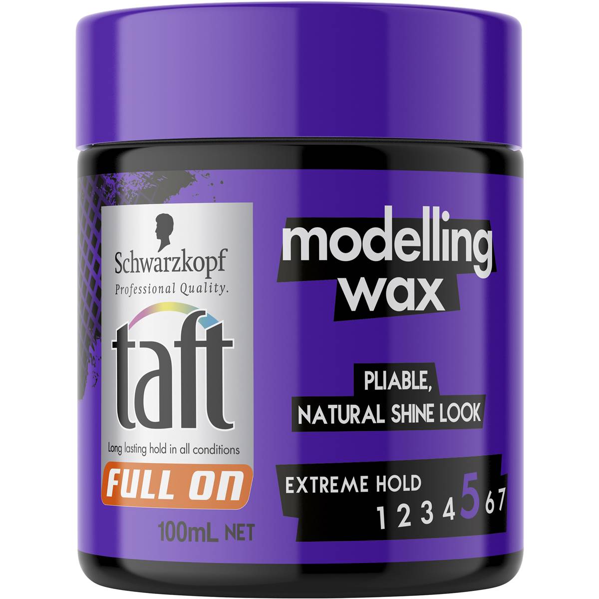 Schwarzkopf Taft Full On Modelling Wax Structured 100ml Woolworths
