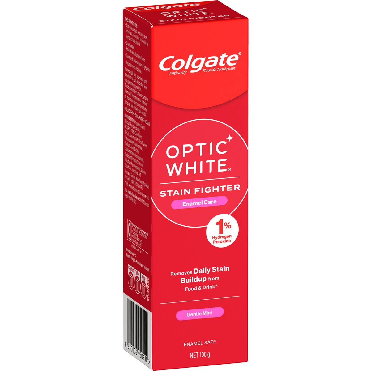 Colgate Optic White Enamel Care Toothpaste 100g | Woolworths