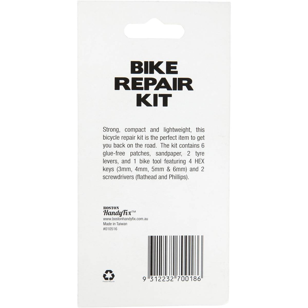Boston Handy Fix Bicycle Repair Kit Each Woolworths
